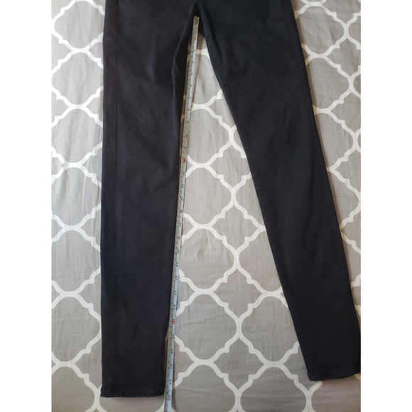 *Agolde Filter Free High Rise Black Skinny Jeans size 24 - Picture 5 of 10